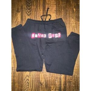 OFFICIAL RENEE RAPP XL POISON POISON KISS SWEAT PANTS MEAN GIRLS